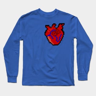 8-Bit Anatomy Long Sleeve T-Shirt